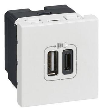 Brico Dépôt Legrand chargeur usb + usb type-c offre