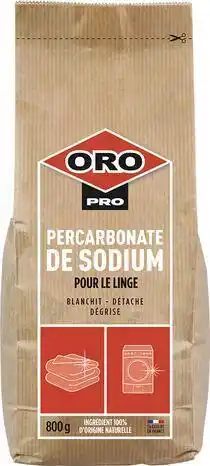 Marque oro pro sachet de percarbonate de sodium 800g