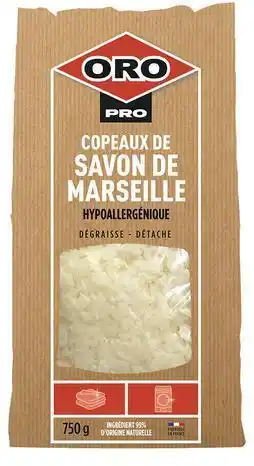 Marque oro pro sachet savon de marseille 750g