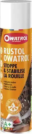 Brico Dépôt Rustol antirouille additif pour surfaces intérieures et extérieures, aérosol de 300 ml offre