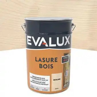 Evalux lasure incolore 5 l satin
