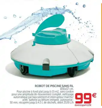 Gifi Robot De Piscine Sans Fil offre