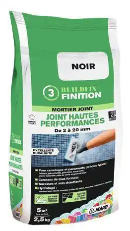 Brico Dépôt Mapei joint hp - anthracite - 2,5 kg offre