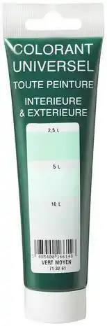 Brico Dépôt L'universel colorant vert moyen tube 100 ml offre