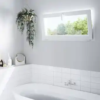 Brico Dépôt Goodhome châssis abattant pvc blanc h.60 x l.120 offre