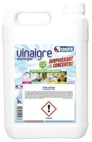 Brico Dépôt Onyx vinaigre ménager détartrage, nettoyage 5 l offre