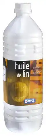 Brico Dépôt Onyx huile de lin entretien, protection bois, carrelages, tomettes - 1 l offre