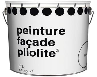 Brico Dépôt Peinture pliolite - blanc - 10 l offre