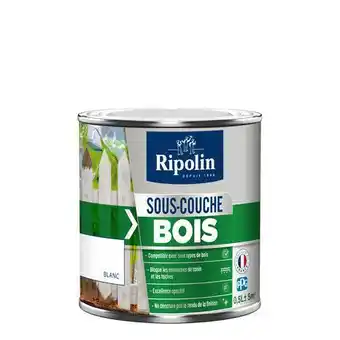Brico Dépôt Ripolin sous couche bois 0,5 l offre