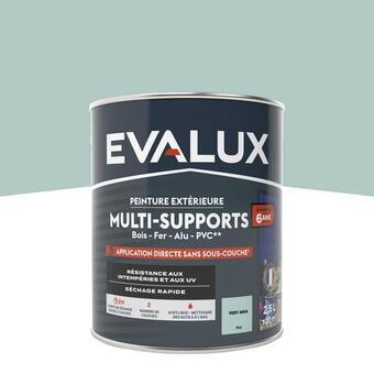 Brico Dépôt Evalux peinture extérieur mat multi supports 2,5 l vert aqua offre