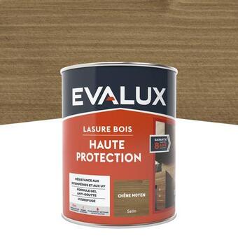 Brico Dépôt Evalux lasure chêne moyen 0,75 l satin offre
