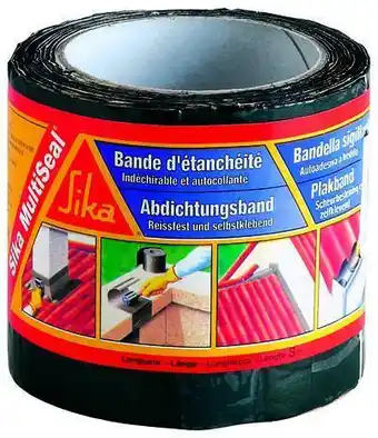 Brico Dépôt Sika bande d'étanchéité grise tous supports 10 m x 150 mm offre