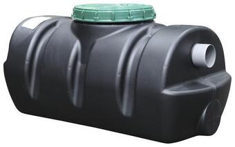 Bac dégraisseur en polyéthylène - l. 60 x l. 120 cm - 200 l
