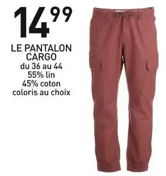 Stokomani Eaglewood le pantalon cargo offre
