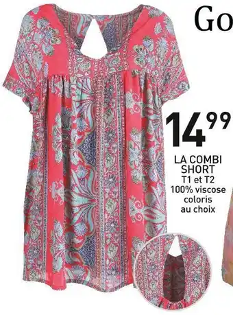 Stokomani Gold & silver la combi short offre
