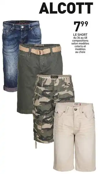 Stokomani Alcott le short offre