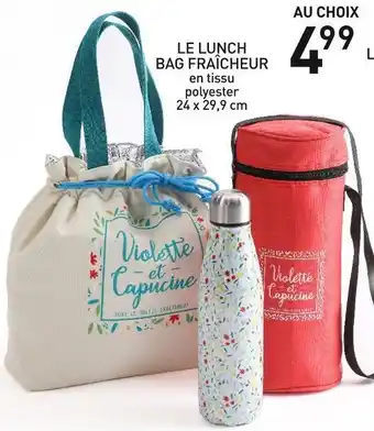 Le lunch bag fraĂźcheur