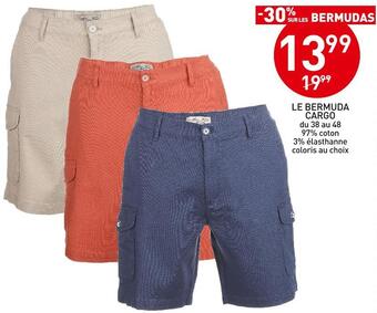 Stokomani Le bermuda cargo offre
