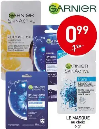 Stokomani Garnier le masque offre