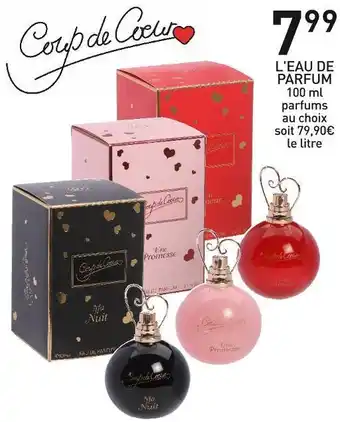 Coup de coeur l'eau de parfum