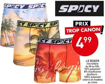 Stokomani Spicy le boxer offre