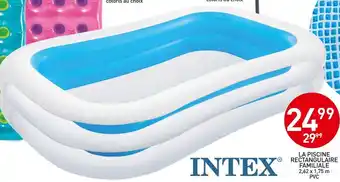 Intex la piscine rectangulaire familiale
