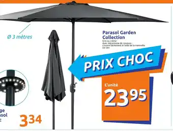 Action Parasol Garden Collection offre