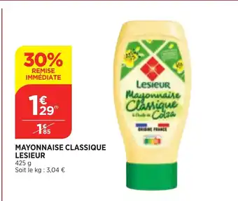 Bi1 Mayonnaise Classique Lesieur offre