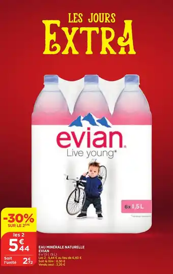 Eau Minérale Naturelle Evian
