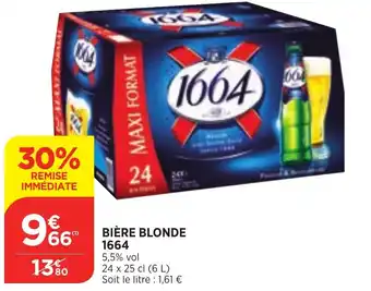 Bi1 Bière Bolde 1664 offre