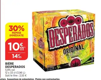 Bi1 Bière Desperados offre