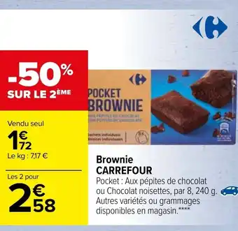 Carrefour Brownie Carrefour offre