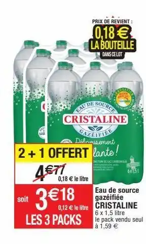 Eau gazeuse
