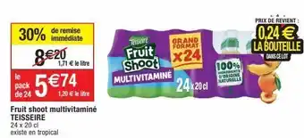 Boisson aux fruits teisseire