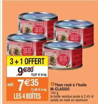 Migros Thon offre