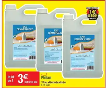 Migros Eau offre
