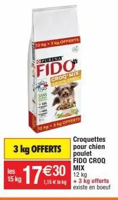 Croquettes pour chien purina