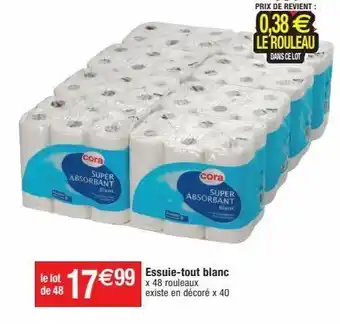 Migros Essuie tout cora offre