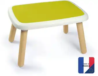 JouéClub Smoby kid table verte offre