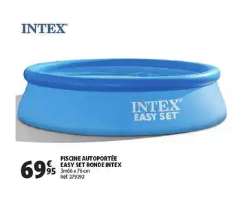 Piscine Autoportee Easy Set Ronde Intex