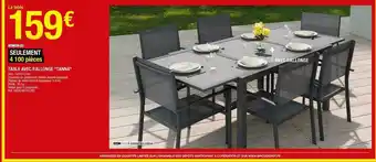 Brico Dépôt Table Avec Rallonge offre