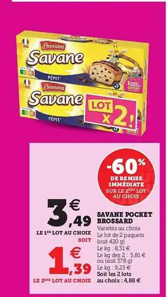 Hyper U Savane Pocket Brossard offre