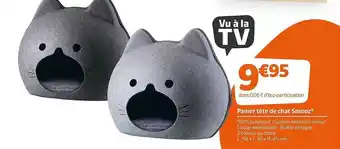 Jardiland Panier Tete De Chat Smooz offre