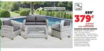 Hyper U Salon de Jardin Saumur offre