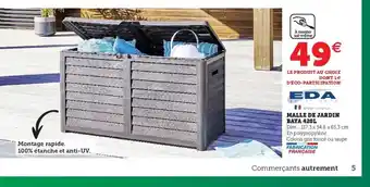 Hyper U Malle de Jardin Baya 420L offre