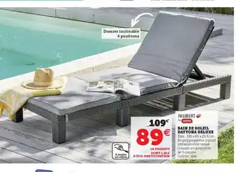 Hyper U Bain de Soleil Daytona Deluxe offre