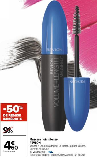Carrefour Market Revlon mascara noir intense offre