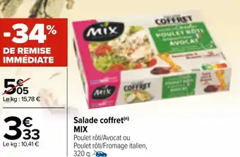 Carrefour Market Mix salade coffret offre