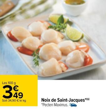 Carrefour Noix de saint-jacques offre