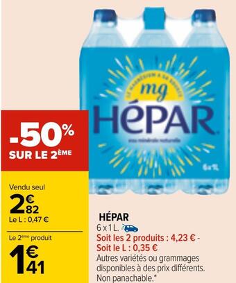 Carrefour Hépar hépar offre